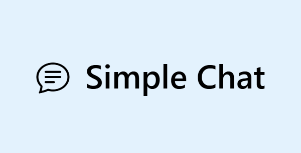 Simple Chat